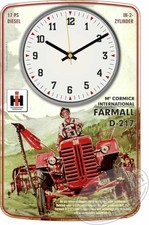 IHC D-217 Farmall McCormick Oldtimer Schlepper Wanduhr Geschenk Traktor