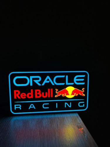 Red bull racing leuchtlampe - racing,