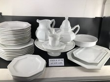 Gallo Leonardo uni weiß Villeroy & Boch➡️TEILE z. AUSWAHL➡️V&B Porzellan benutzt