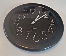 XXL Uhr aus den 1980er TIME STAR Quartz JUNGHANS Wanduhr 15,5" SEHR SELTEN