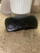 Schwarz gesteppt Chanel Leder