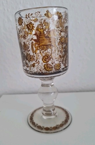 Antikes glas kelch verziert - antikes,
