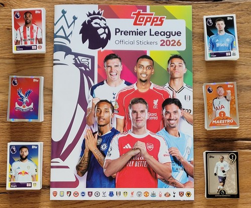 Topps premier league 2026 - topps,