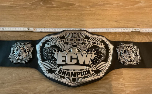 Wwe ecw toy belt mattel - toy,