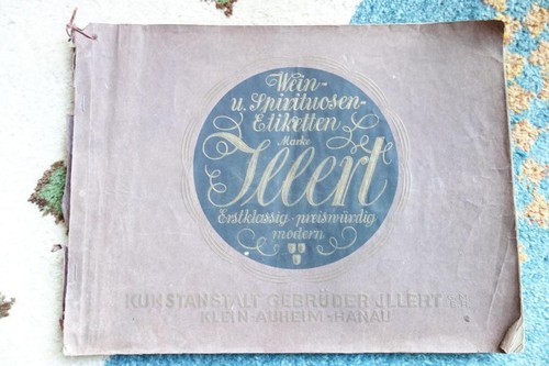 Illert weinetiketten 1928 - illert,