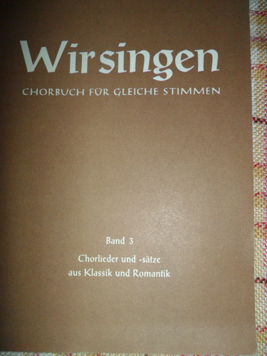Wir singen chorbuch für - -,