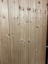 22,5 x 121 mm Fasebretter Profilholz Rauspund Dachschalung Rückseite egalisiert