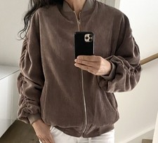 Jacke Cord Damen Braun 38 40