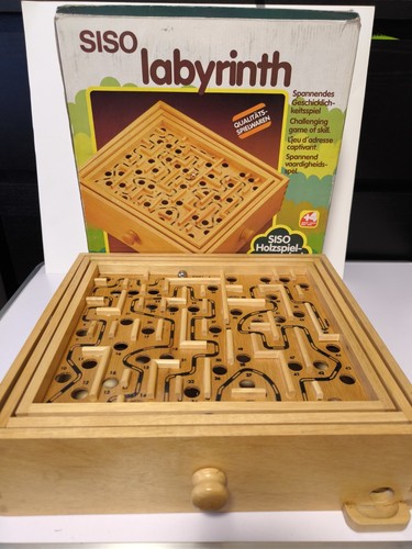 Holz kugellabyrinth - holz,