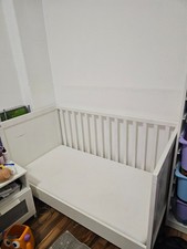 Ikea SUNDVIK Babybett, weiß