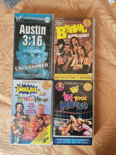 Wwf wwe vhs wrestler - wwf/wwe,