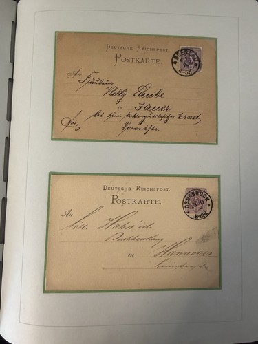 Altes album postbelege - 37, /