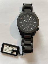 Jacques Lemans Herren Armbanduhr schwarz Multifunction  NEU