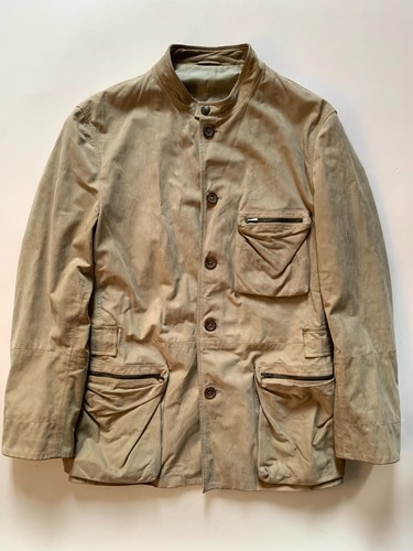 Jil sander caban lederjacke - jil,