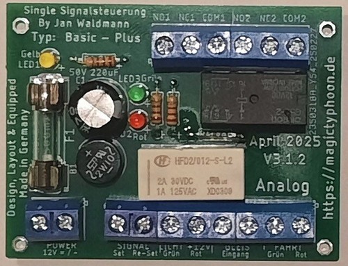 Modelleisenbahn single signal - single,