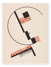 Poster Ausstellung Bauhaus