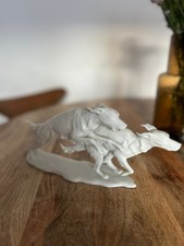 Kaiser porzellan hundefigur - hundefigur,