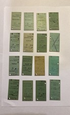 Lot 16 Fahrkarten, 2.Klasse