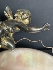 Antike bronzefigur engel putto - antike,