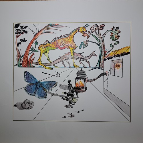 Salvador dali 3 kunstdrucke - dali,