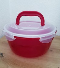 Lock Lock 3,4l, rund Dose, BEERE, Schüssel mit Henkel /Griff, Frischhaltedose