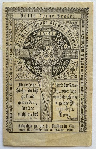 Orig andachtsbild - orig.,