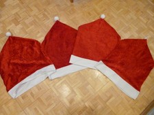 4 x Stuhlhussen * rot * Weihnachten * Einheitsgröße