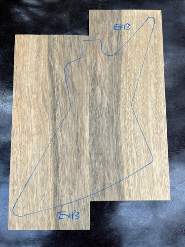 Black limba korina - limba, /