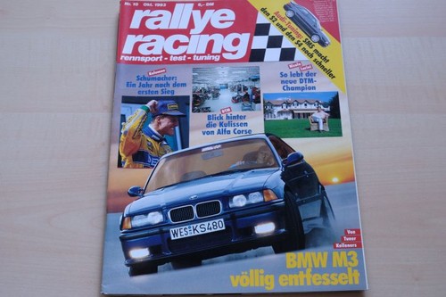 Rallye racing 1993 - 4), 10/1993