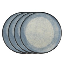 Arthur Krupp Shade Matt Sea Steinzeug Pizzateller-Set 4-tlg.