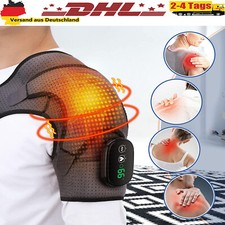 Elektrische Schulterbandage Massagegerät Wärme Heizung Massager Gelenkwärmer USB