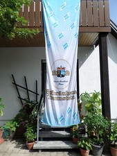Hofbräuhaus Traunstein Brauerei Banner Flagge Bier Bayern Biergarten Fahne Grill