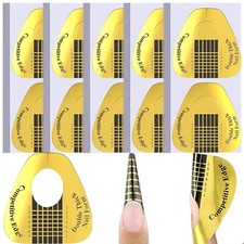 200 Nagelschablonen Gelnägel Selbstklebende Modellier Schablone Nailart