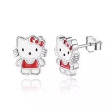 Kinder Ohrringe Hello Kitty