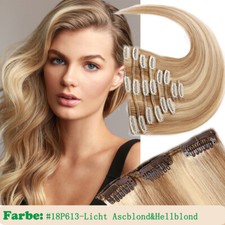 100% Remy Echthaar Clip In