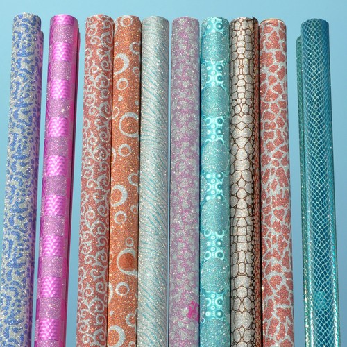 Geschenkpapier mit glitzer - mit,
