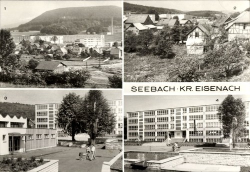 Seebach wartburgkreis - ak,