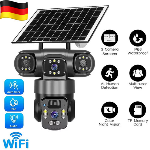 12mp solar kamera funk - 12mp, wlan