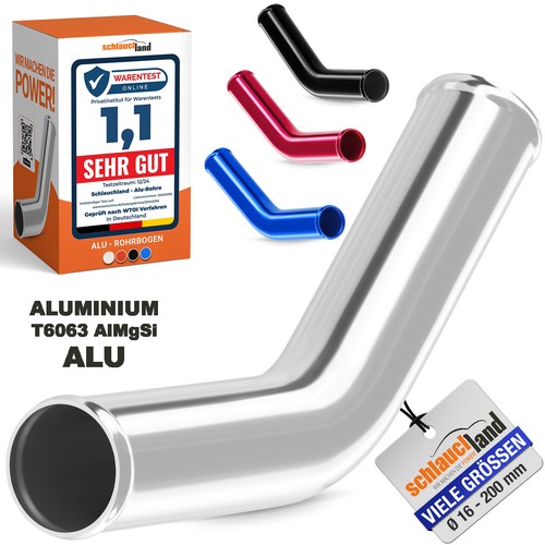 Alubogen rohrbogen - 45°,