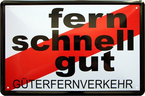 Blechschild 20x30 lkw schild - blechschild,