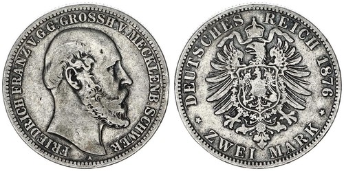 Mecklenburg schwerin mark - 2,