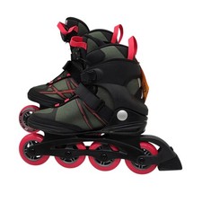 K2 Alexis 80 BOA Damen-Rollschuhe, Größe 39, grau/korallenrot