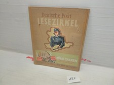DDR DEUTSCHE POST LESEZIRKEL LESEMAPPE RAR OSTALGIE VINTAGE ALT VEB ZEIZUNG HEFT