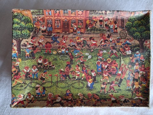 Puzzle sport wohngebiet - sport,