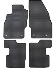 Gummimatten 4-Teile schwarz für Opel Corsa E ab 12/2014-10/2019 Passform PETEX
