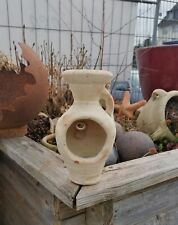 2.Wahl !! 1 Amphore ca.20cm aus Terracotta Vase Wasserlauf Pflanzamphore liegend