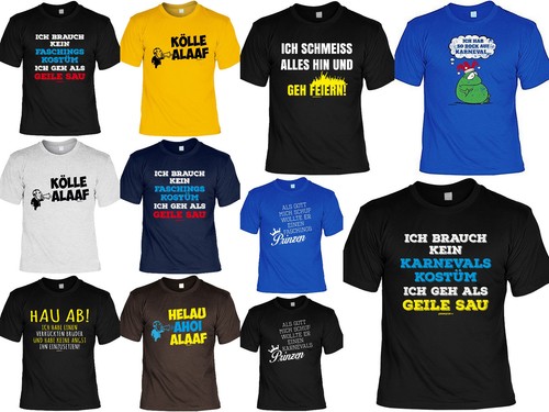 Lustige karneval shirts - lustige, t-shirts