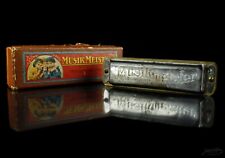 Sammlerobjekt Musikmeister Mundharmonika D.R.W.Z. No.217033 Vermona Sammlerstück