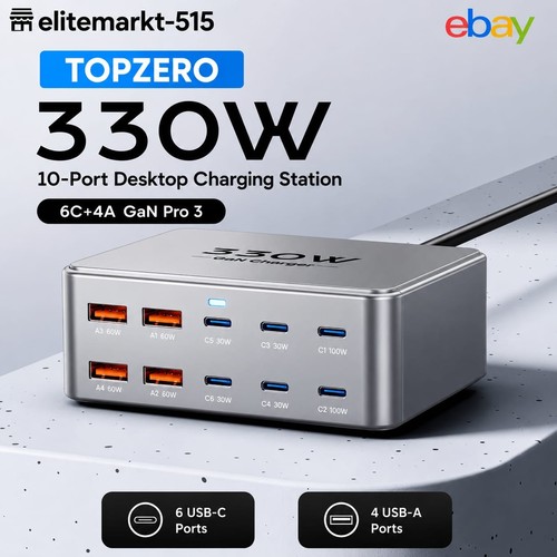 330 usb gan ladegerät - 330-w-usb-c-gan-ladegerät, –