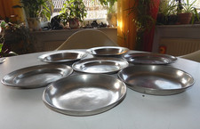 7 Zinnteller Biedermeier